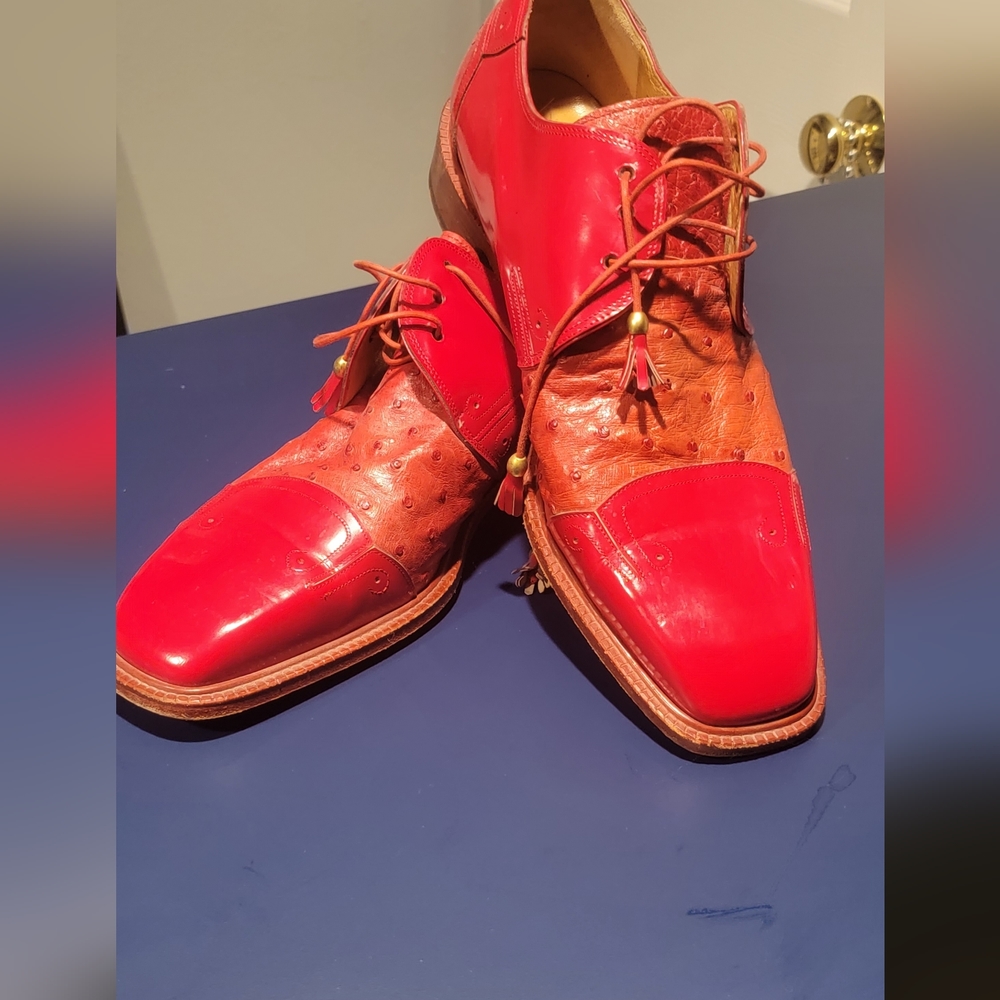 Mens Mauri Ostrich shoes